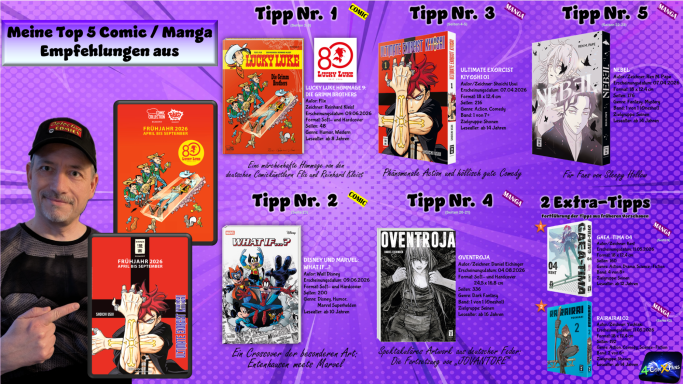 Kataloge Comics & Mangas April - September 2026